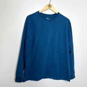 George Blue Crewneck Long Sleeve Shirt